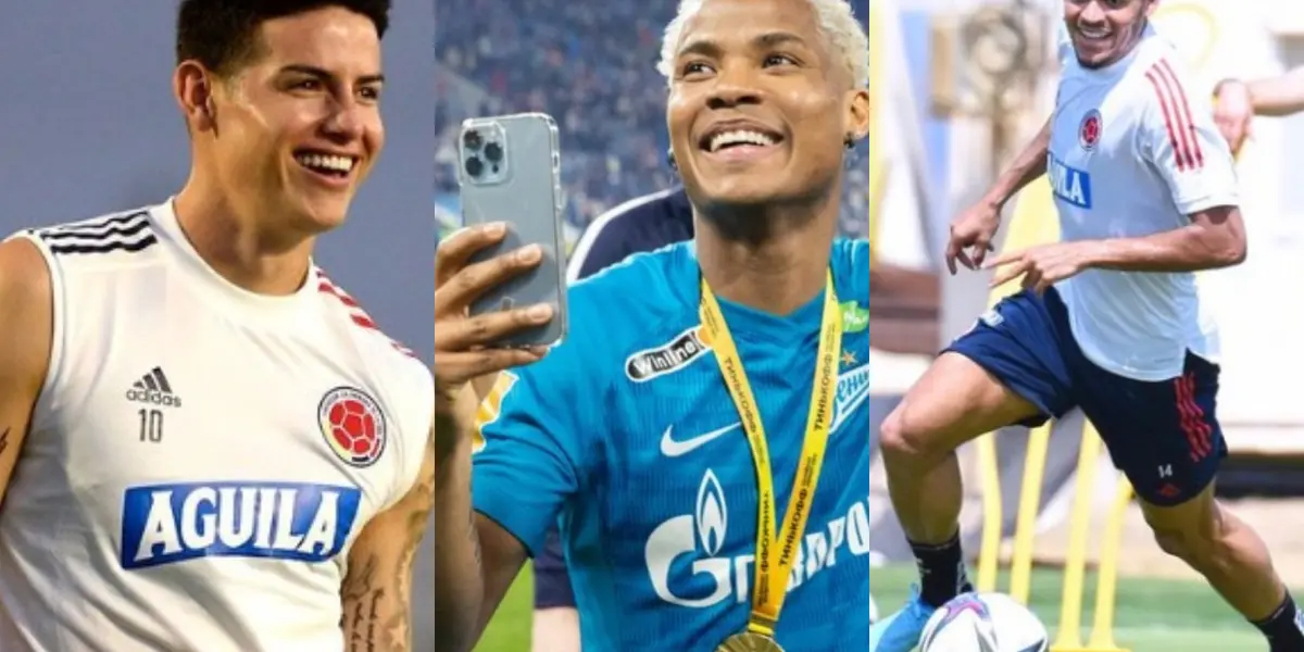 El colombiano Wilmar Barrios consiguió un nuevo título en Rusia y recibió mensajes de sus paisanos James Rodríguez y Luis Díaz.