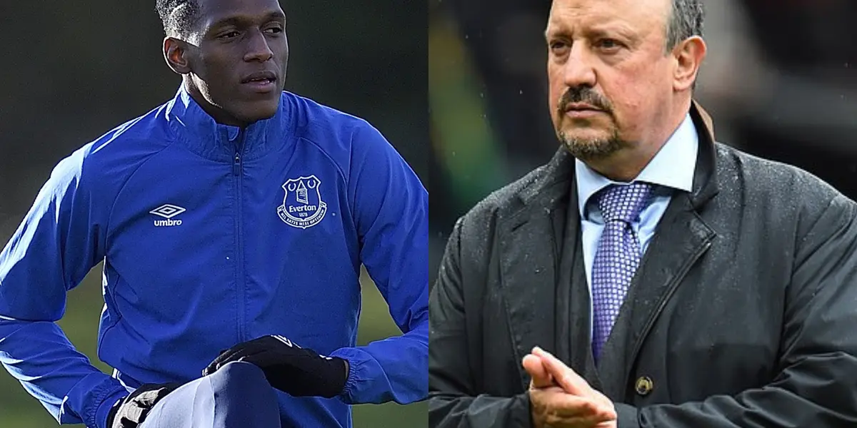 El colombiano Yerry Mina en las redes sociales se mostró sensible por un tema relacionado con su madre.