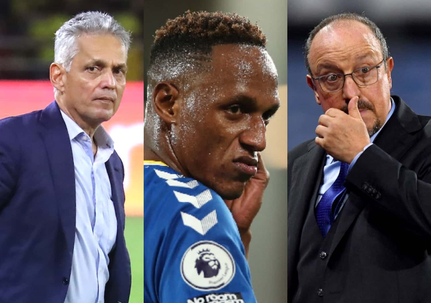 El colombiano Yerry Mina volvió a entrenar y le mandó un mensaje claro a Rafael Benítez y Reinaldo Rueda sobre su continuidad deportiva.