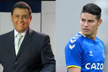 El comentarista no causó agrado en redes sociales donde las críticas no se hicieron esperar