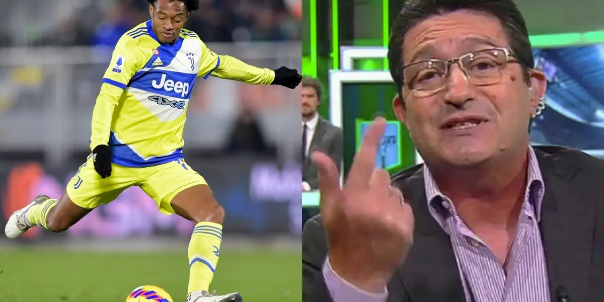 El comentarista de ESPN en la transmisión del partido donde Cuadrado anotó un golazo, relató porque la Sampdoria pecó contra el colombiano.