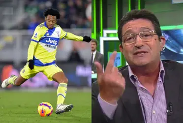 El comentarista de ESPN en la transmisión del partido donde Cuadrado anotó un golazo, relató porque la Sampdoria pecó contra el colombiano.