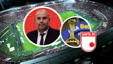 El comentarista no se guardó nada y esto dijo sobre Santa Fe tras la final de ida Foto: Chat GPT, Escudoteca, X y Captura de ESPN