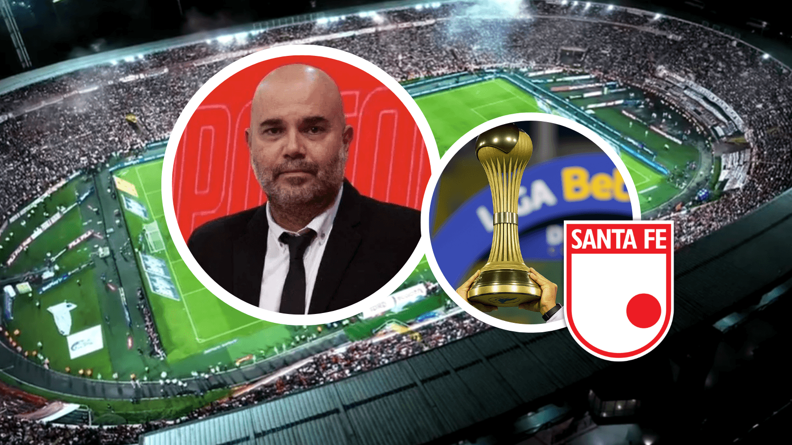 El comentarista no se guardó nada y esto dijo sobre Santa Fe tras la final de ida Foto: Chat GPT, Escudoteca, X y Captura de ESPN