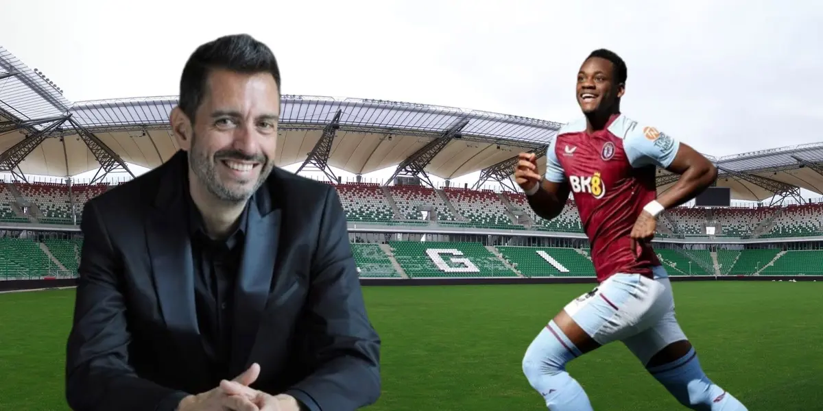 El comunicador argentino estuvo al pendiente del rendimiento de la joya colombiana