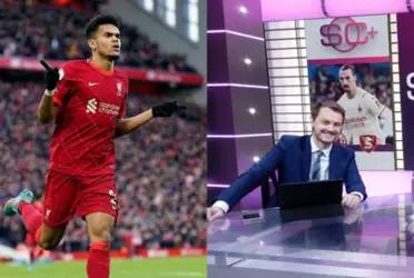 El comunicador Jorge Baravalle se rindió a los pies de Luis Díaz y desde la transmisión de ESPN le colocó un apodo curioso al colombiano.