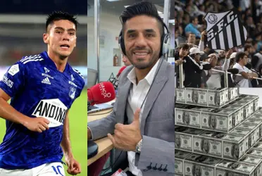 El crack de Millonarios estaría muy cerca de fichar con Santos de Brasil donde ha militó el gran rey Pelé