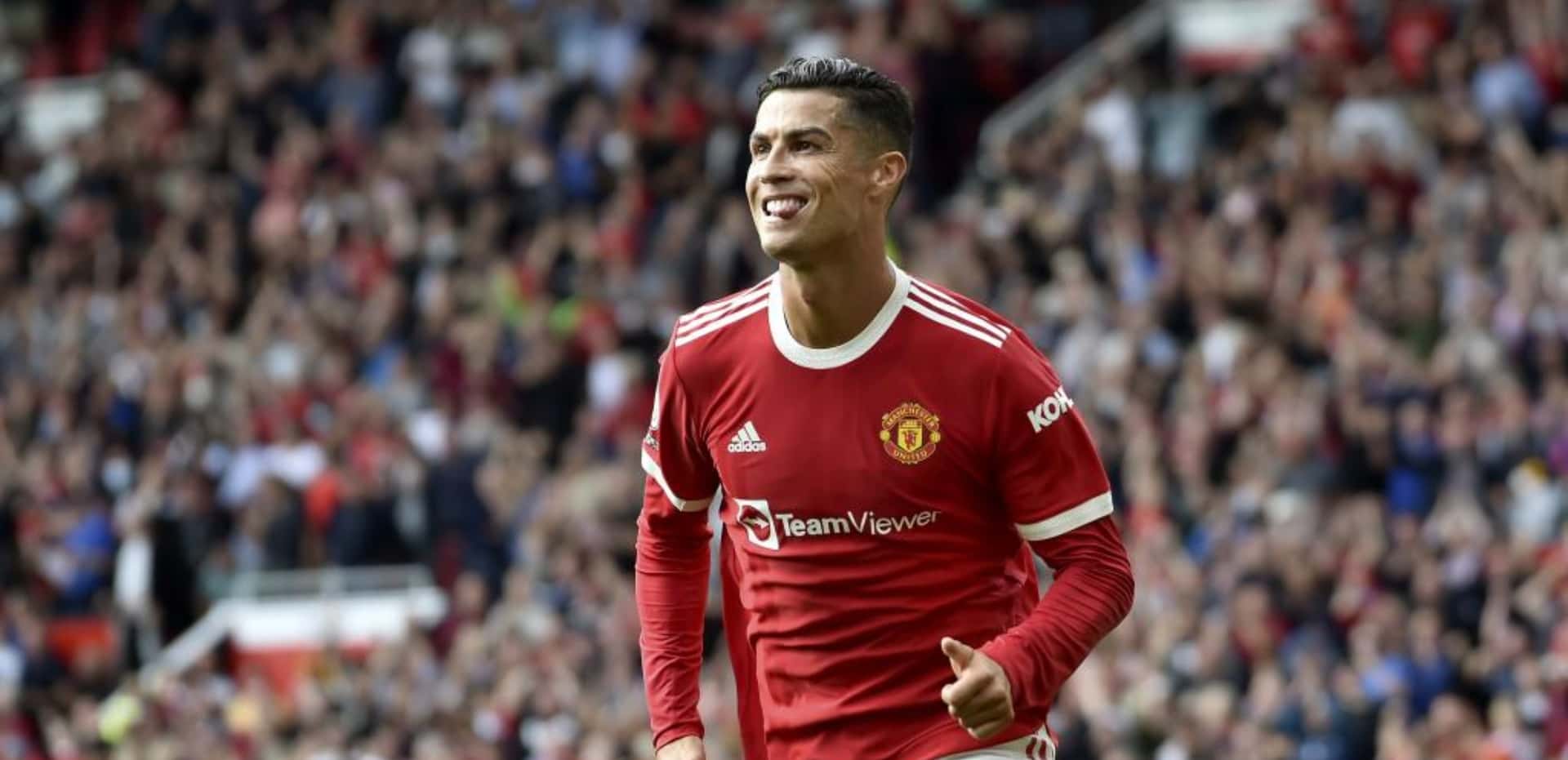 El crack portugués no defraudó en su debut y ya hizo sus dos primeros goles en su regreso al Manchester United.