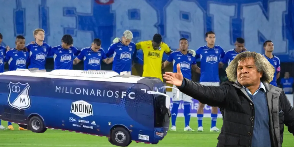 el crack que bajó del bus Alberto Gamero (Foto tomada Distrito Azul, Win Sports y Semana)