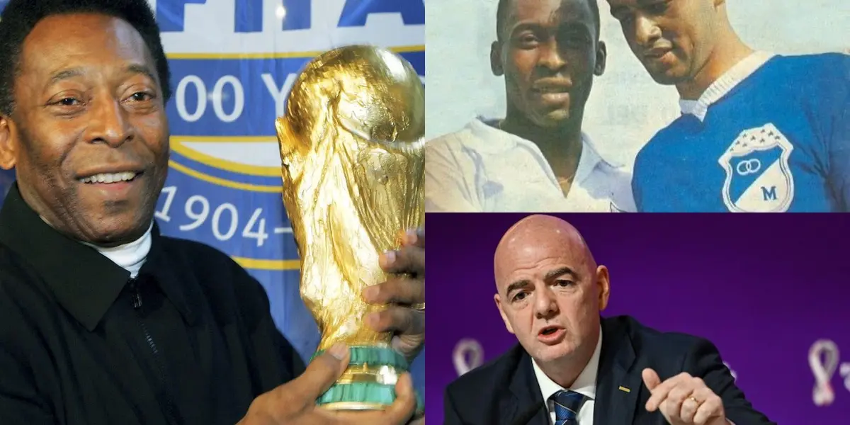 El cuadro embajador enfrentó en varias oportunidades al Santos de Pelé y lo venció