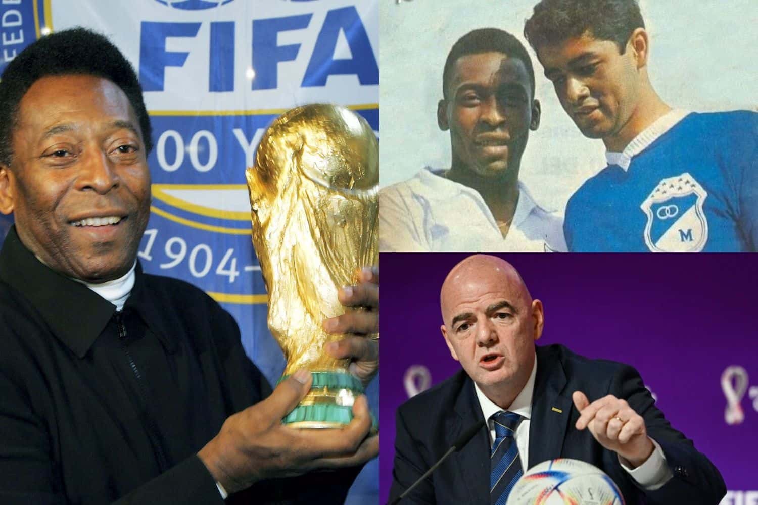 El cuadro embajador enfrentó en varias oportunidades al Santos de Pelé y lo venció