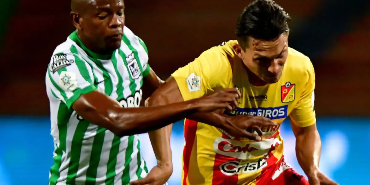 El cuadro “Verdolaga” decepcionó a sus hinchas al perder en su visita contra el Deportivo Pereira. 