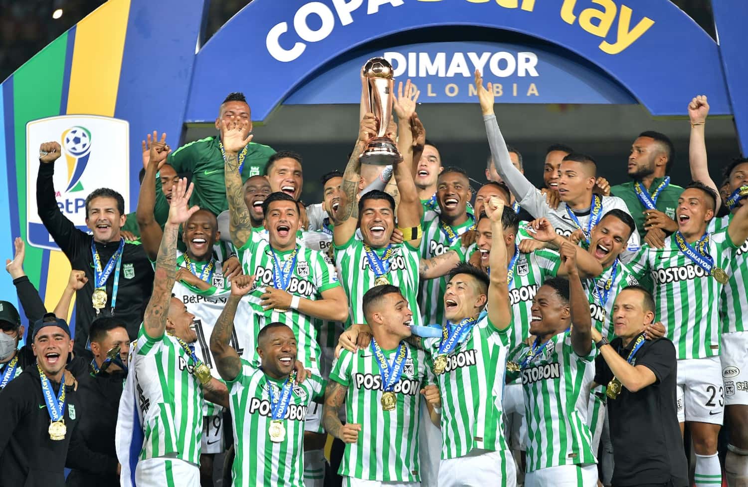 El cuadro “Verdolaga” se coronó campeón de la Copa Colombia 2021 y no tuvo reparos en hacer una jugada riesgosa para asegurar el título.
