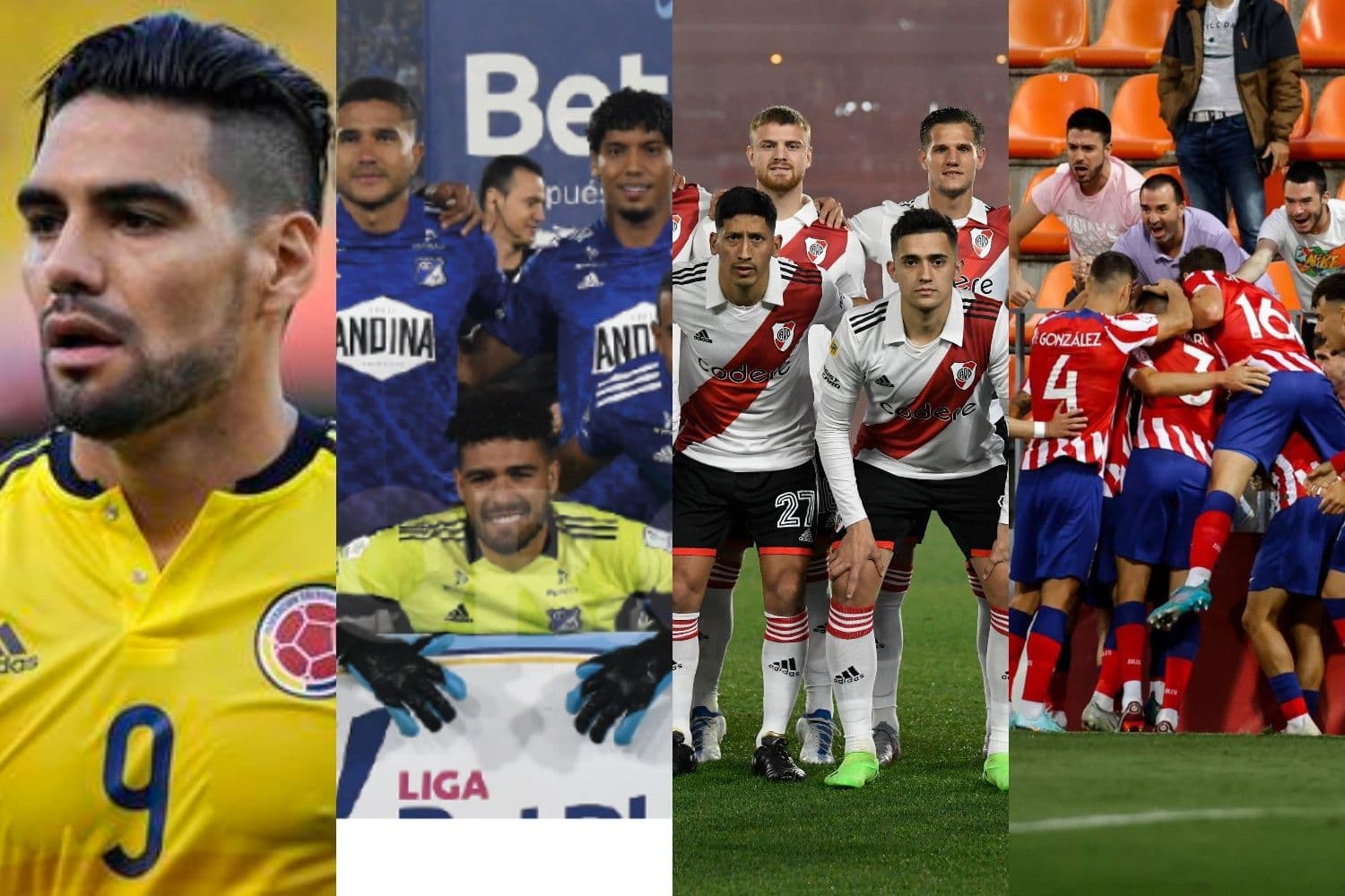 El defensor Andrés Llinás reveló lo que hizo Radamel Falcao por Millonarios