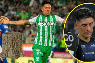 El defensor argentino está lejos de ser el crack que fue con Atlético Nacional
