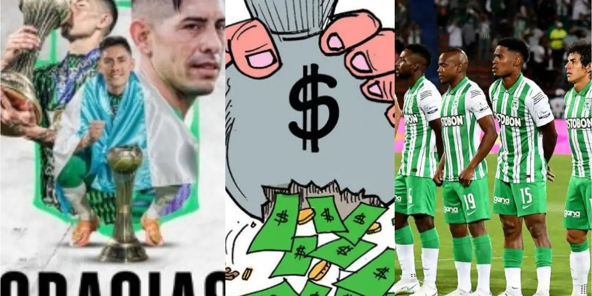 El defensor argentino no seguirá en Atlético Nacional la siguiente temporada