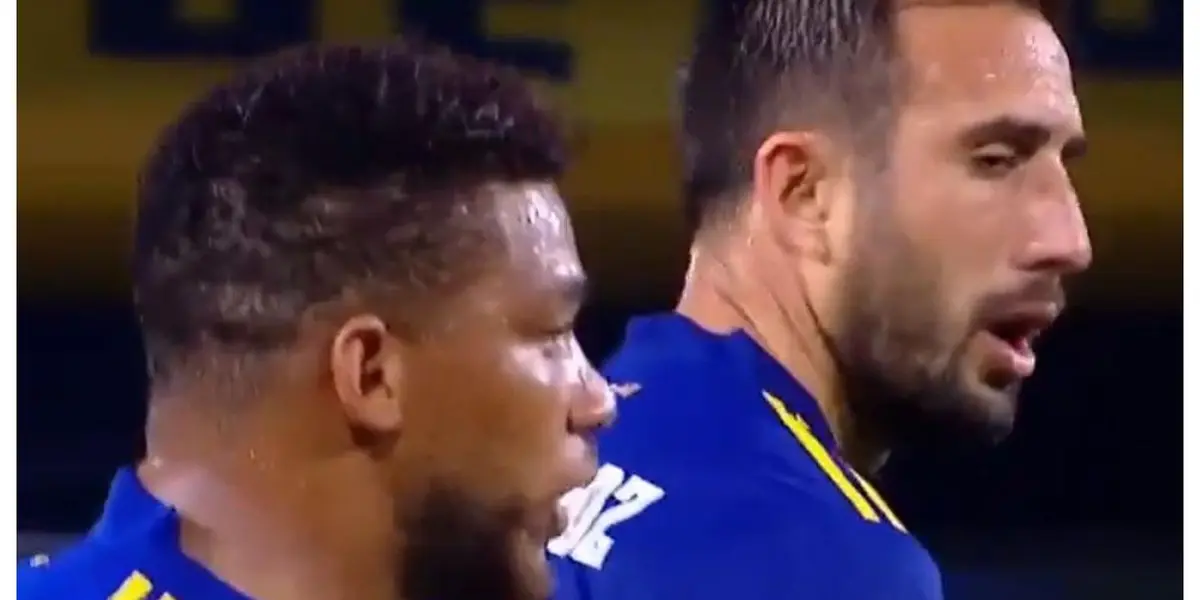 El defensor de Boca Juniors rompió el silencio tras el violento cruce que tuvo con el colombiano.