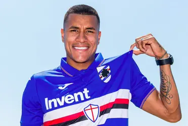 El defensor central colombiano podría salir de su club en Italia.