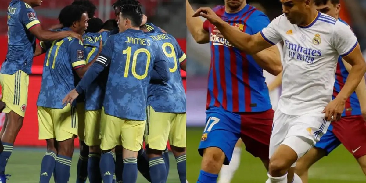 El defensor colombiano jugó frente al líder de la liga española y demostró todas sus capacidades técnicas. 