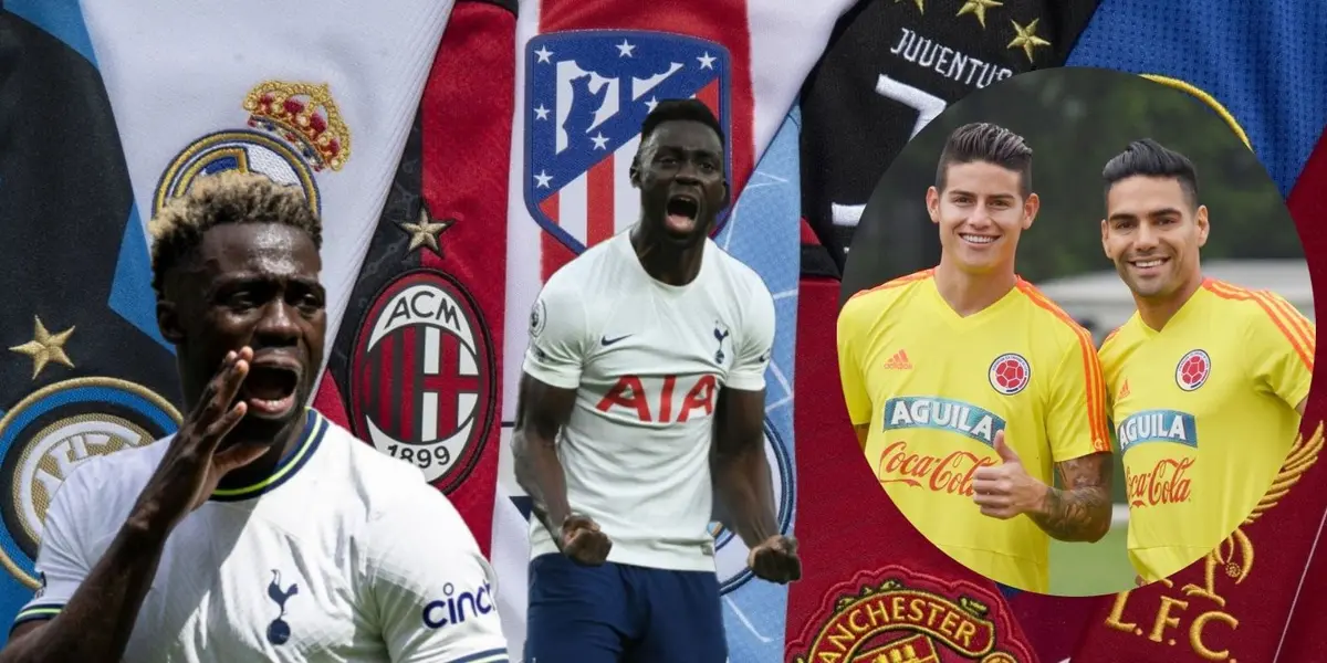 El defensor colombiano saldría del Tottenham de Inglaterra