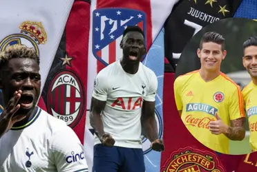 El defensor colombiano saldría del Tottenham de Inglaterra