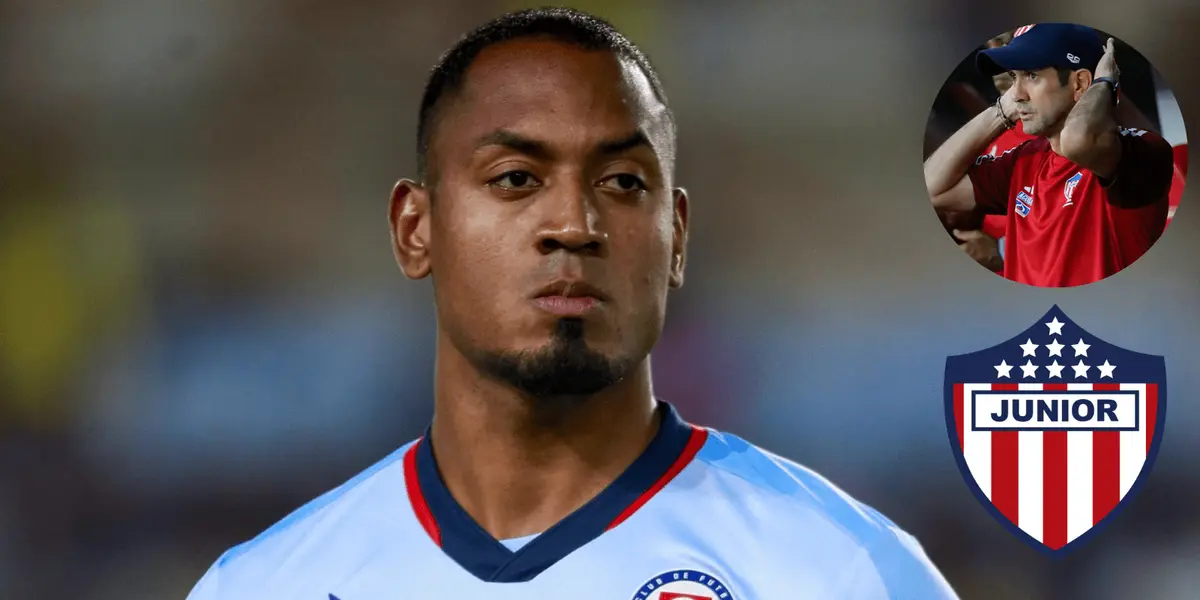 El defensor colombiano, Willer Ditta, le puso más presión al proceso deportivo de Arturo Reyes en el Junior de Barranquilla.