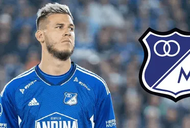 El defensor costarricense Juan Pablo Vargas tiene algunos inconvenientes con Millonarios.