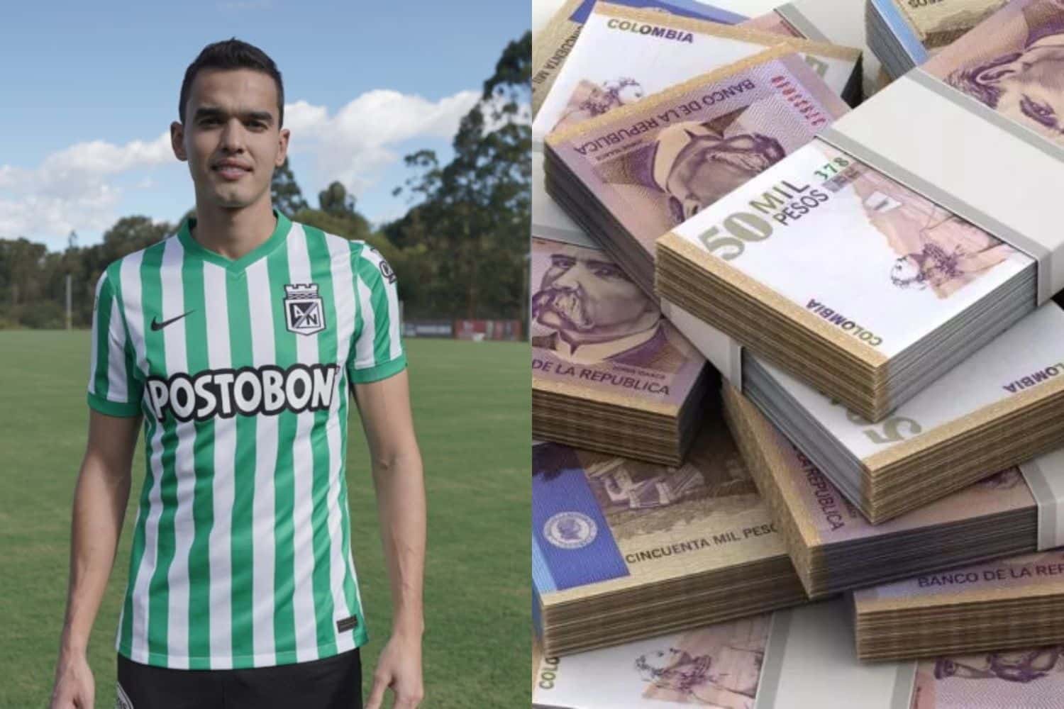 El defensor salió de Atlético Nacional tras salir campeón esta temporada
