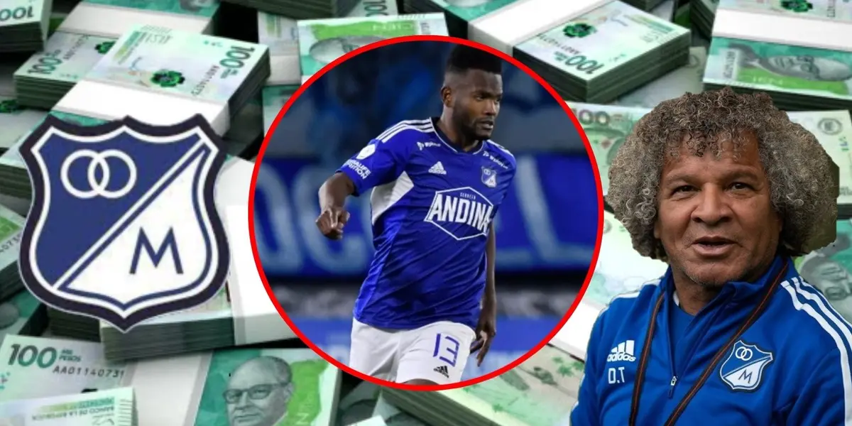 El defensor tendría sus días contados en Millonarios