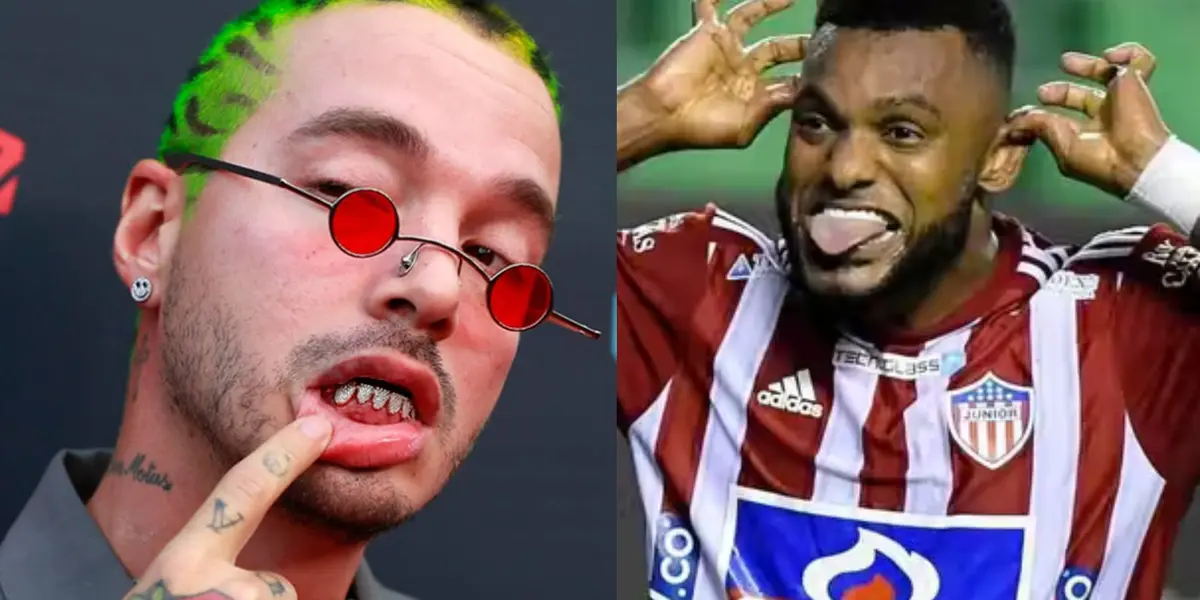 El delantero colombiano compartió un video en redes sociales donde de manera irresponsable pudo herir a un aficionado del Junior FC.