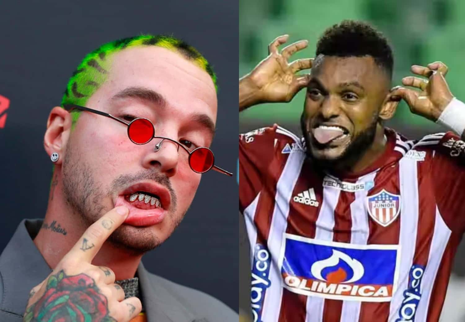 El delantero colombiano compartió un video en redes sociales donde de manera irresponsable pudo herir a un aficionado del Junior FC.