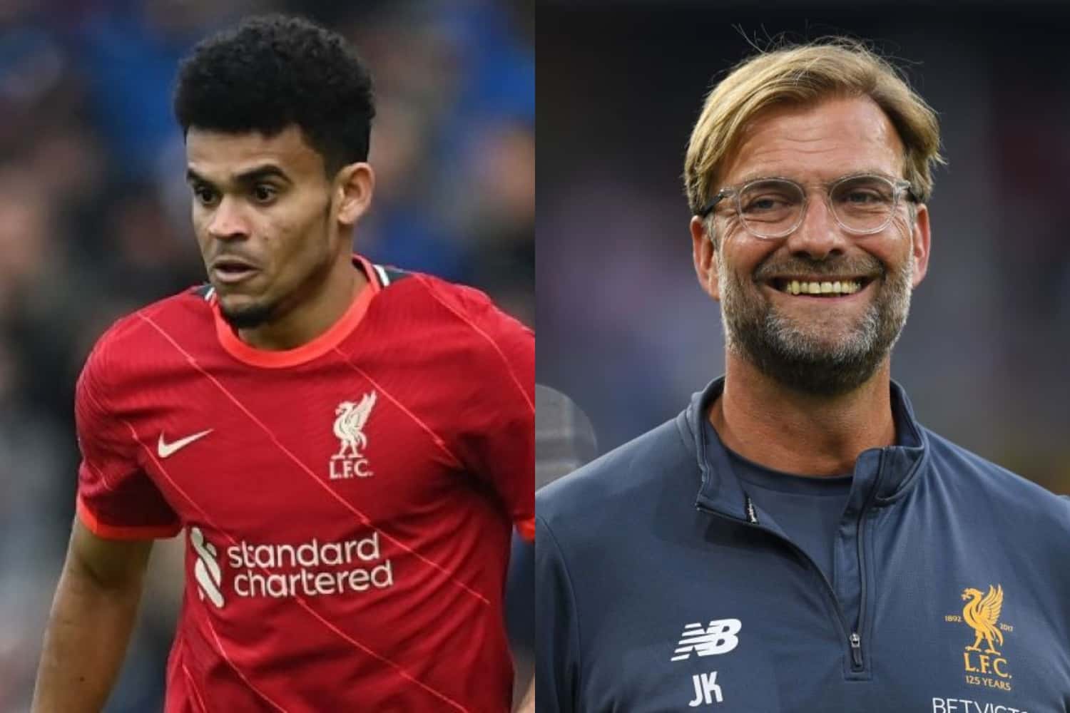 El delantero colombiano debutó en Liverpool y al finalizar el partido el entrenador tuvo un gesto con el guajiro.