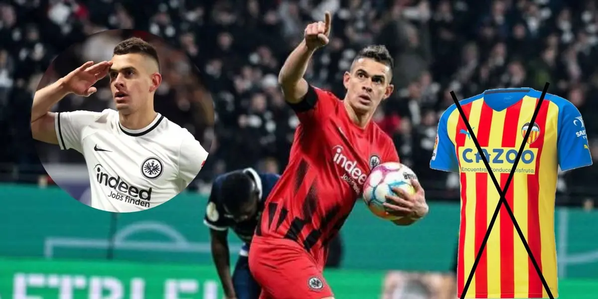 El delantero colombiano definió su futuro y sale de Eintracht Frankfurt