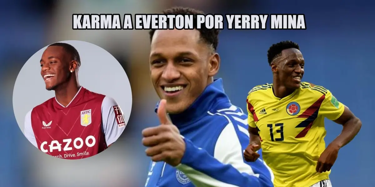 El delantero colombiano humilló a Everton en la Premier League 