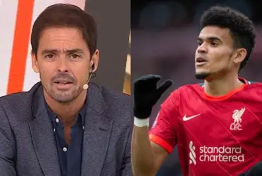 El delantero colombiano ingresó al segundo tiempo en el partido de Liverpool ante Inter de Milán por la Champions League.