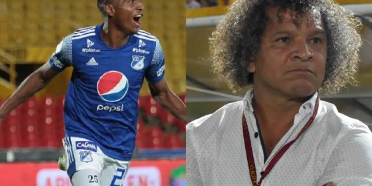 El delantero colombiano ingresó en el tiempo de reposición del segundo tiempo, pese a que Alberto Gamero necesitaba un delantero que fuera claro en el área rival.
