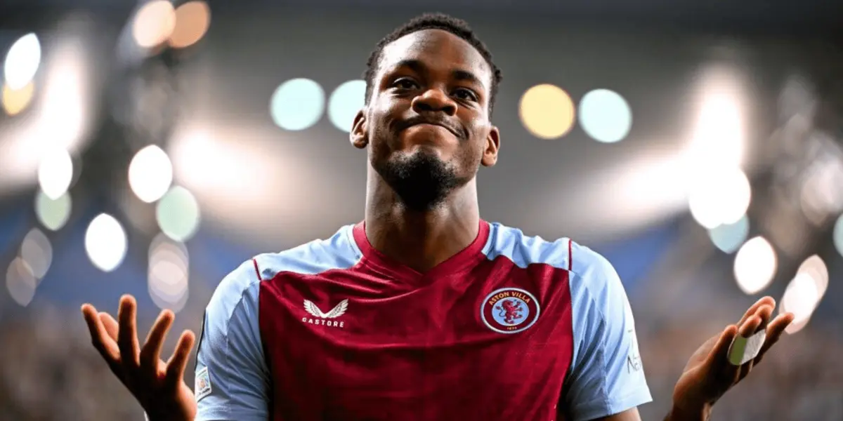 El delantero colombiano Jhon Jáder Durán, fue uno de los pocos jugadores del Aston Villa con nota buena en el partido de Conference League.