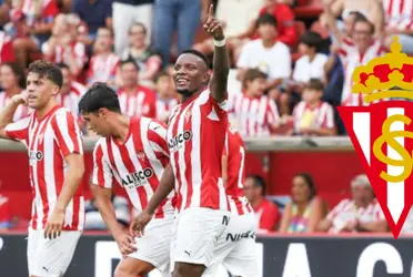 El delantero colombiano Juan Ferney Otero sigue anotando goles constantemente en el fútbol de España.