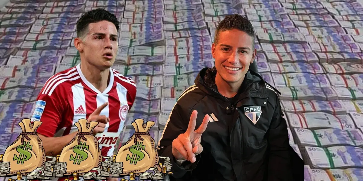 El delantero colombiano llegó esta temporada a Sao Paulo luego de varios meses sin club