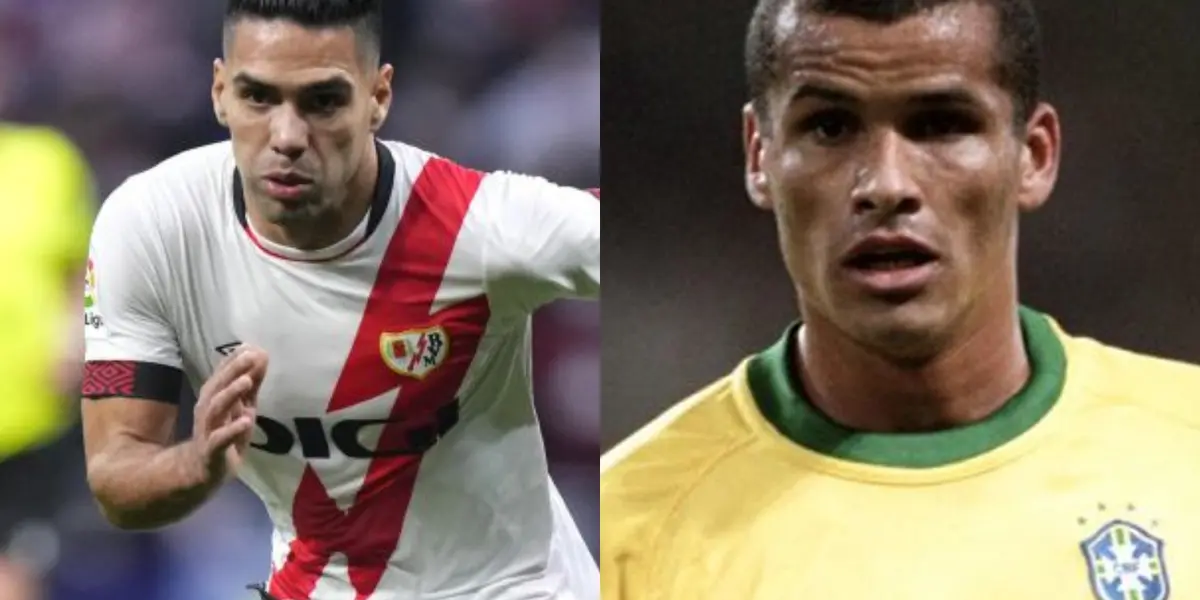 El delantero colombiano milita en España y recibió un consejo del histórico jugador brasileño sobre el futuro del tigre.