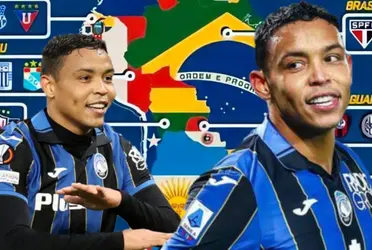 El delantero colombiano podría recibir un golpe bajo en Atalanta al mando de Gian Piero Gasperini