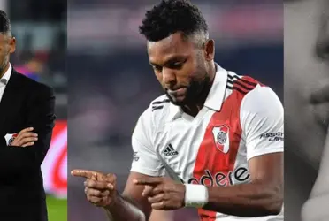 El delantero colombiano pudo haber dejado callado a Martín Demichelis