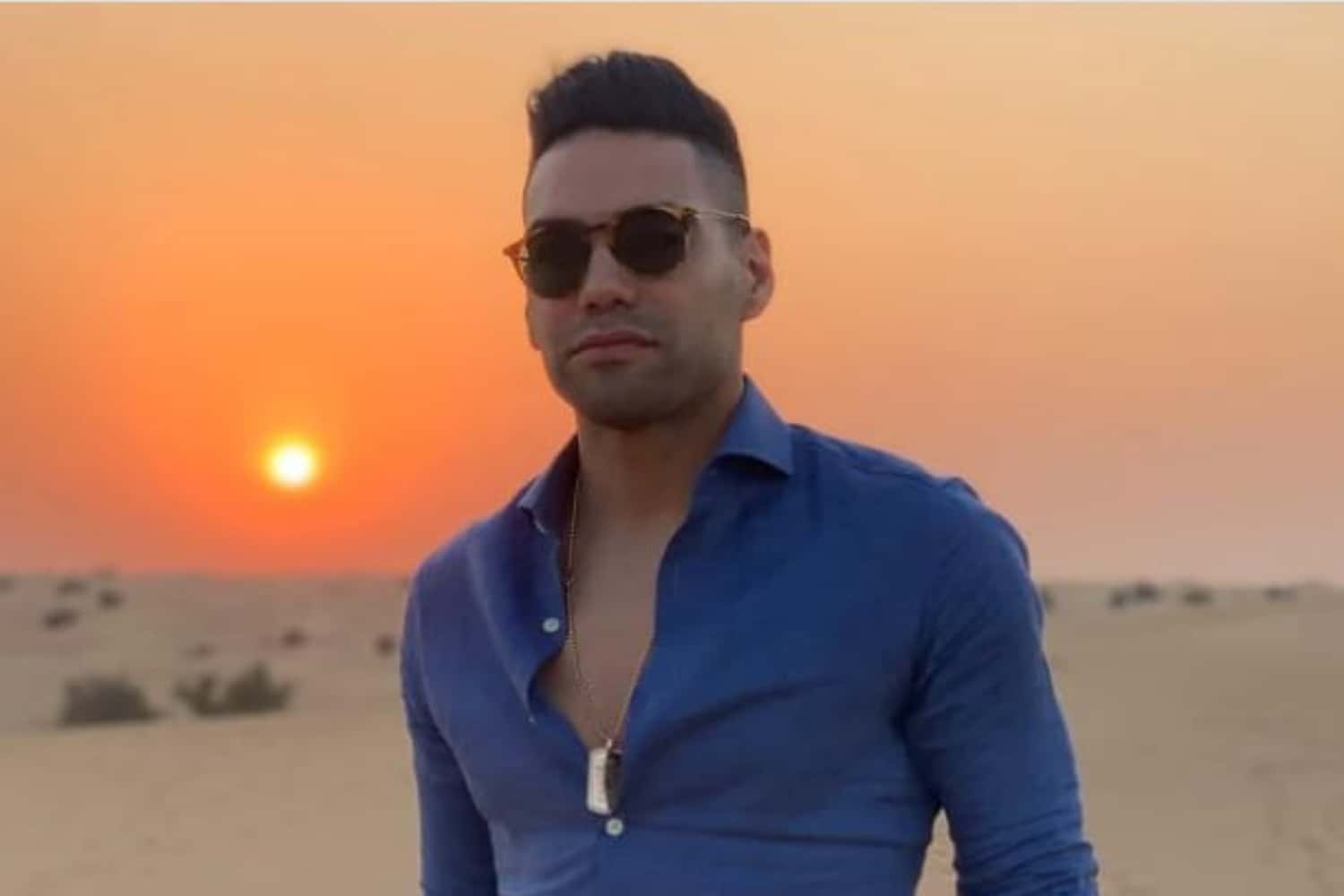 El delantero colombiano que milita en el Rayo Vallecano de España mostró un lujo que tiene a través de sus redes sociales.