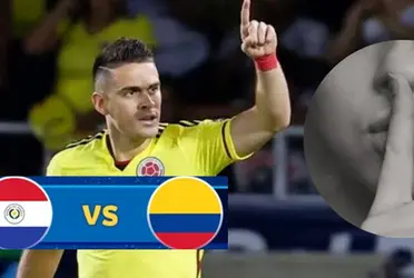 El delantero colombiano recibió la confianza de Néstor Lorenzo quien lo dejó como titular ante Paraguay  