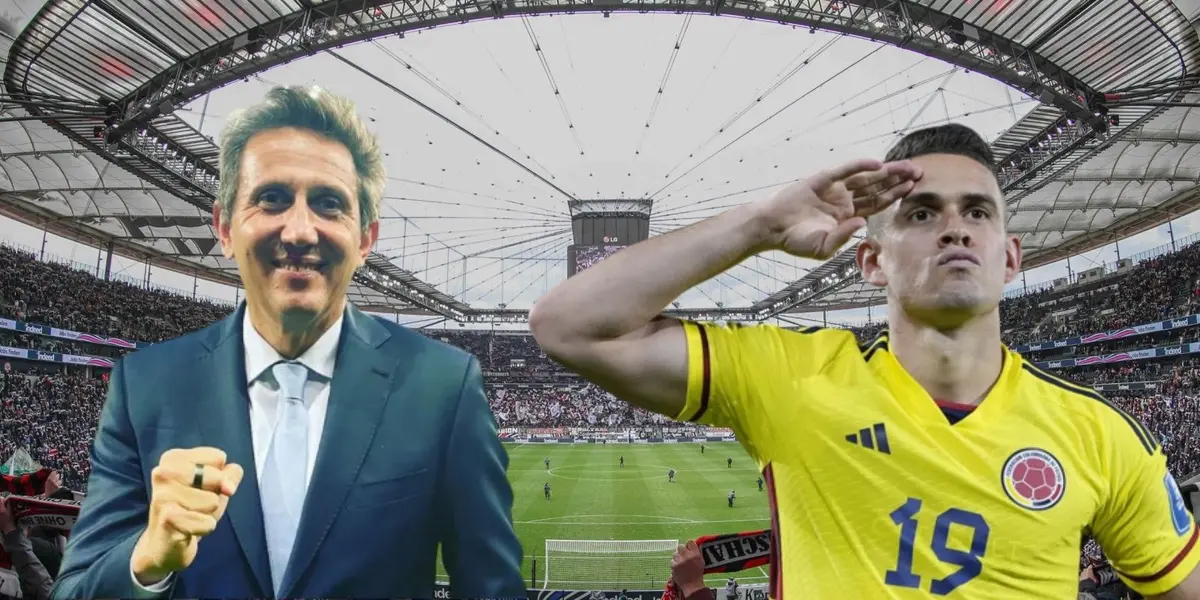 El delantero colombiano recibió un muy importante saludo de cumpleaños