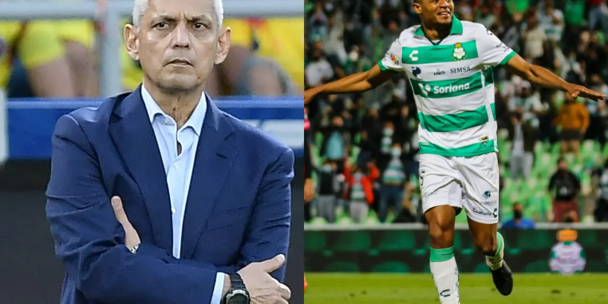 El delantero colombiano sigue siendo figura con el equipo mexicano Santos Laguna.