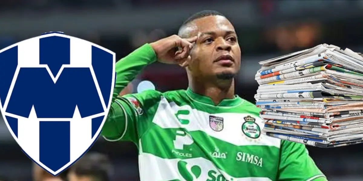 El delantero colombiano tiene un nuevo equipo para esta temporada tras salir de Santos Laguna