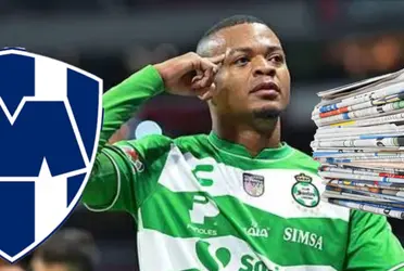 El delantero colombiano tiene un nuevo equipo para esta temporada tras salir de Santos Laguna