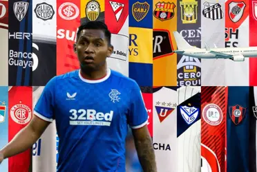 El delantero colombiano tocó fondo tras su salida de Rangers de Escocia