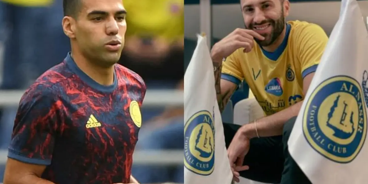 El delantero colombiano tuvo un gesto con su compañero de la Selección Colombia